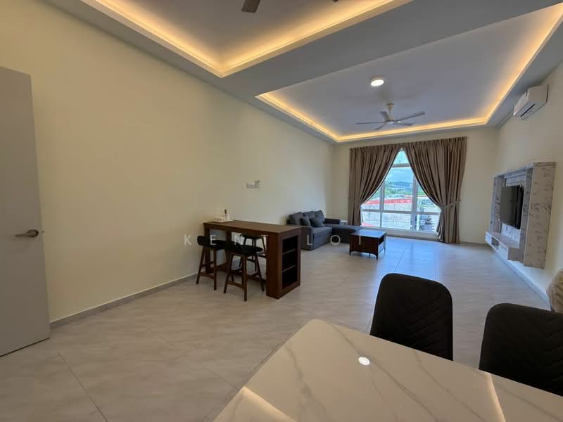 Service Residence for Rent at THE SENAI GARDEN (PANGSAPURI IMPIAN SENAI) - Kent Loi - Living Room - PropertyGuru.com.my