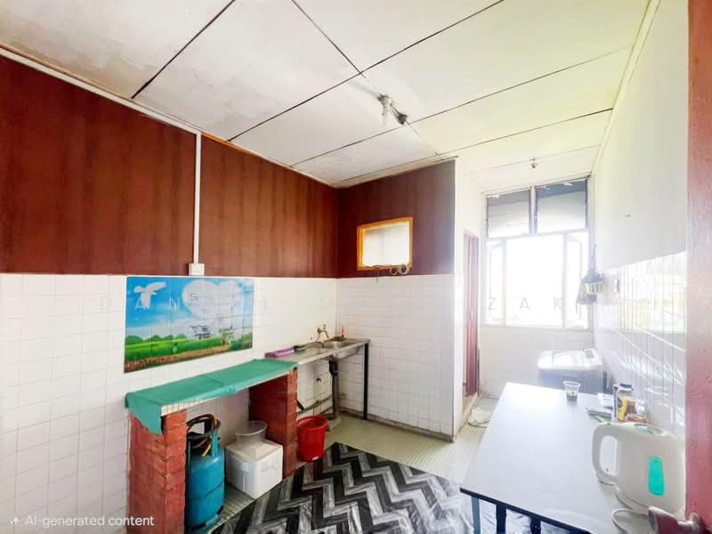 Rumah Flat untuk Dijual di Flat PKNS Section 17 Shah Alam - Danial Mohd Zaki - Kitchen - PropertyGuru.com.my