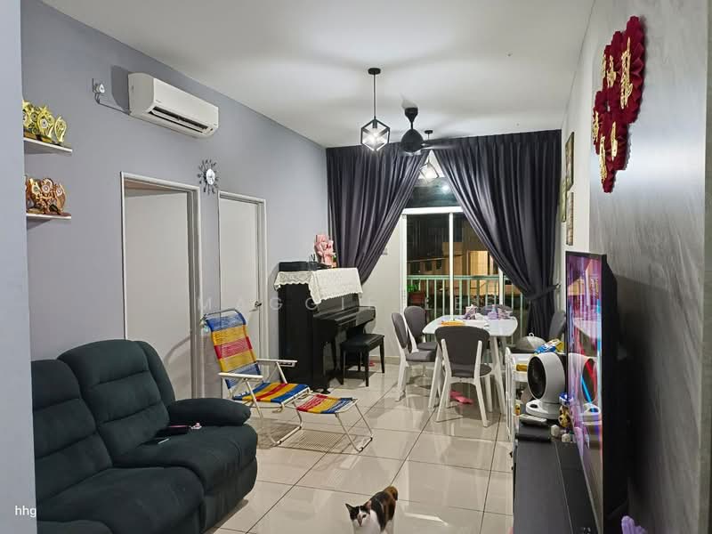 Servis Apartment untuk Dijual di Twin Danga Residence - Maggie Lee - Living Room - PropertyGuru.com.my