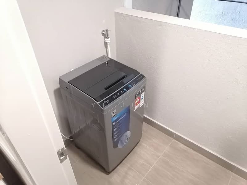 Service Residence for Rent at The Pulse Residence - Yi Jun - Balcony - PropertyGuru.com.my