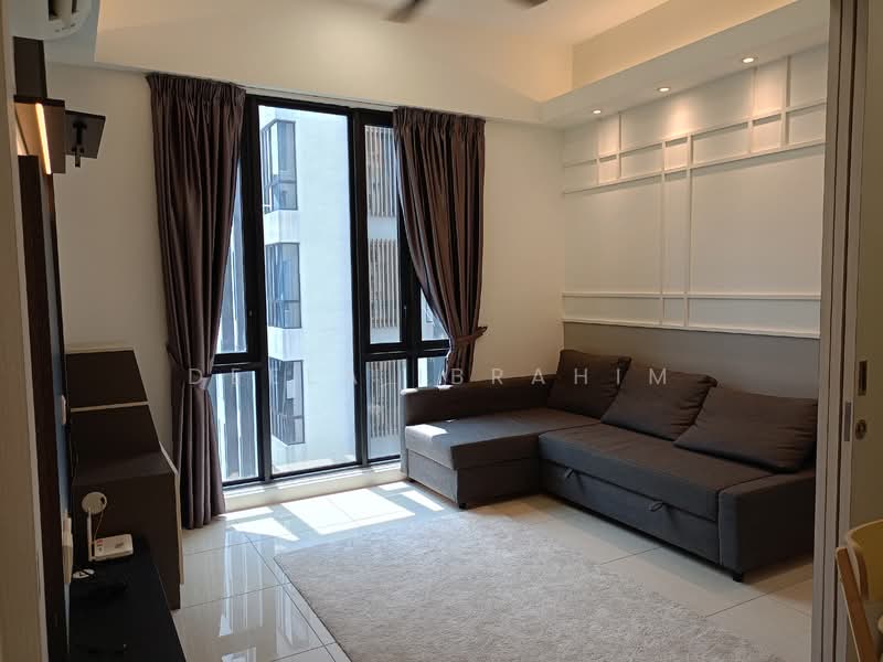 Service Residence for Rent at The Sentral Suites - Deela Ibrahim - Living Room - PropertyGuru.com.my