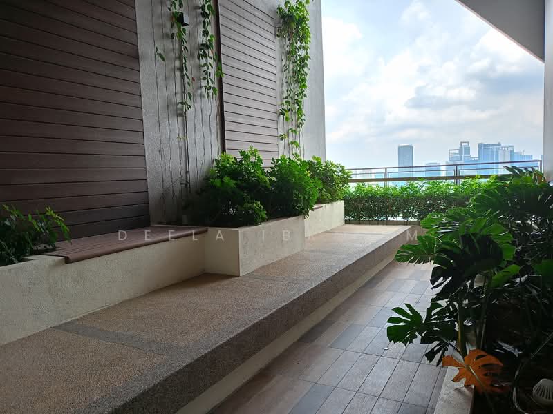 Service Residence for Rent at The Sentral Suites - Deela Ibrahim - Balcony - PropertyGuru.com.my
