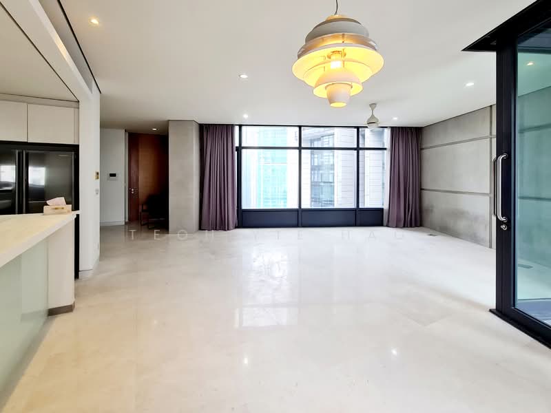 Condominium for Sale at Condominium @ The Troika - Teoh Yie Hao - Living Room - PropertyGuru.com.my