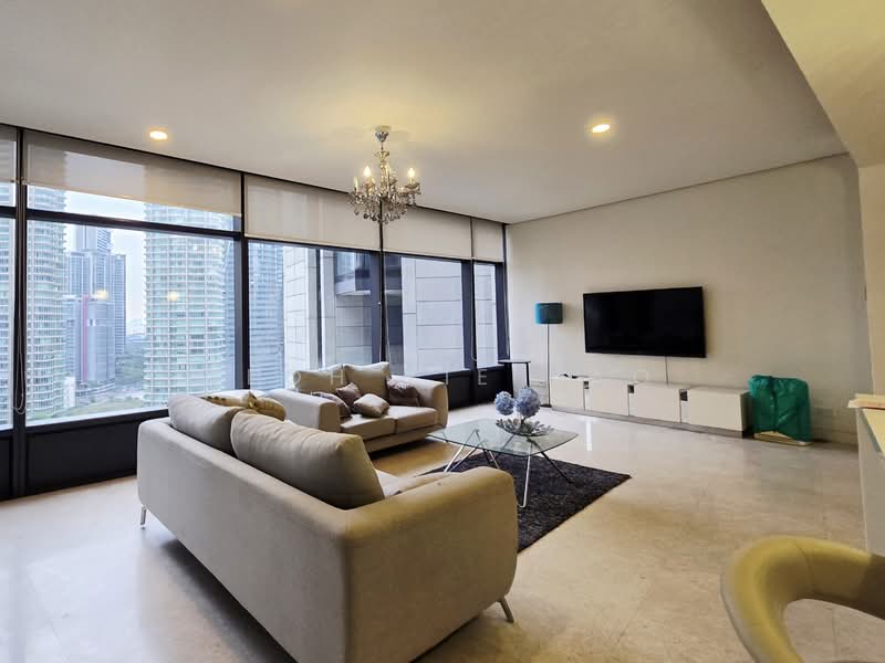 Condominium for Sale at Condominium @ The Troika - Teoh Yie Hao - Living Room - PropertyGuru.com.my