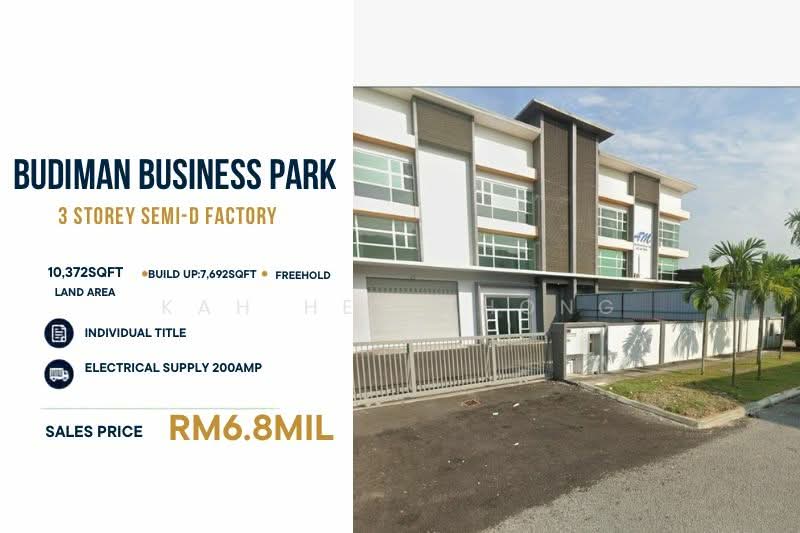 Kilang untuk Dijual di Semenyih (Selangor) - Kah Hee Chong - Exterior - PropertyGuru.com.my