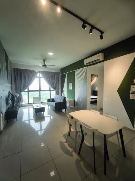 Servis Apartment untuk Disewa di Conezion Residences - Calvin Loke - Living Room - PropertyGuru.com.my