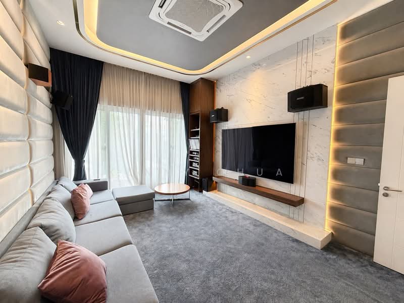 Rumah Berkembar untuk Dijual di Temasya Glenmarie (Glenmarie) - Kenny Chua - Living Room - PropertyGuru.com.my