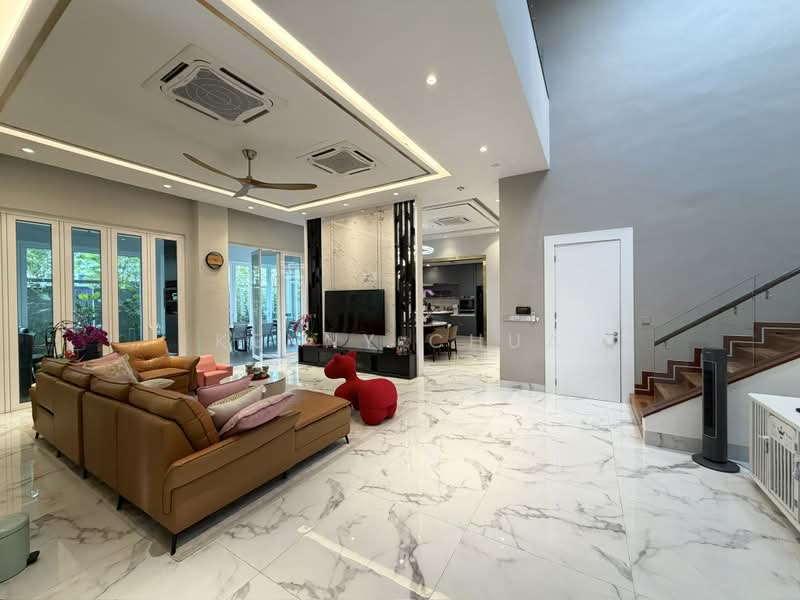 Rumah Berkembar untuk Dijual di Temasya Glenmarie (Glenmarie) - Kenny Chua - Living Room - PropertyGuru.com.my