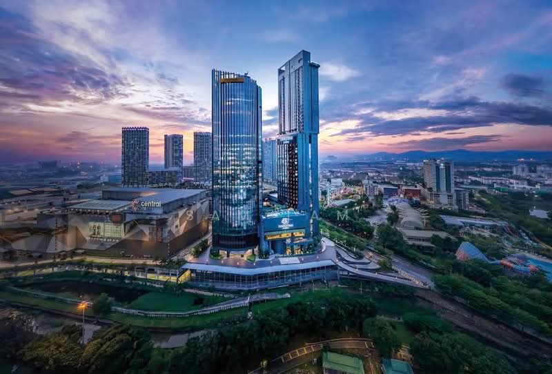 Servis Apartment untuk Dijual di i-SOHO @ i-City - Sam Lam - Exterior - PropertyGuru.com.my