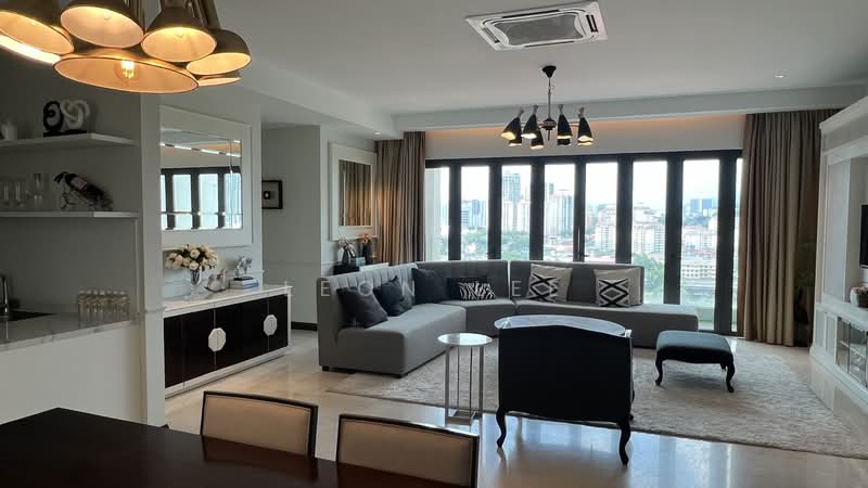Servis Apartment untuk Disewa di Damai 88 - Leon Lee - Living Room - PropertyGuru.com.my