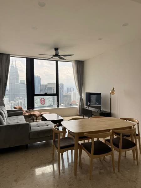 Service Residence for Rent at Pavilion Ceylon Hill - Leon Lee - Living Room - PropertyGuru.com.my