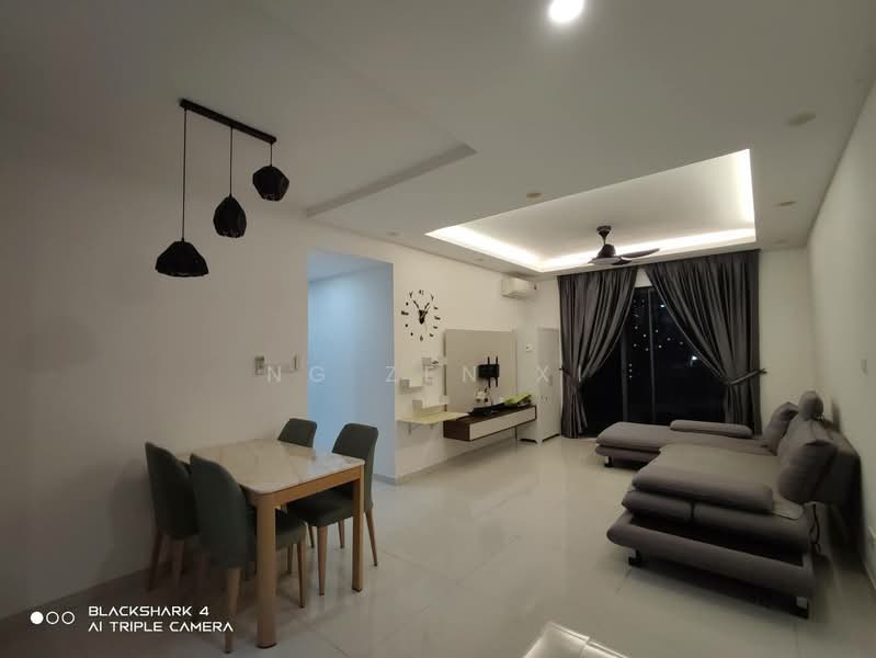 Service Residence for Sale at Country Garden Central Park - NG ZEN XI - Living Room - PropertyGuru.com.my