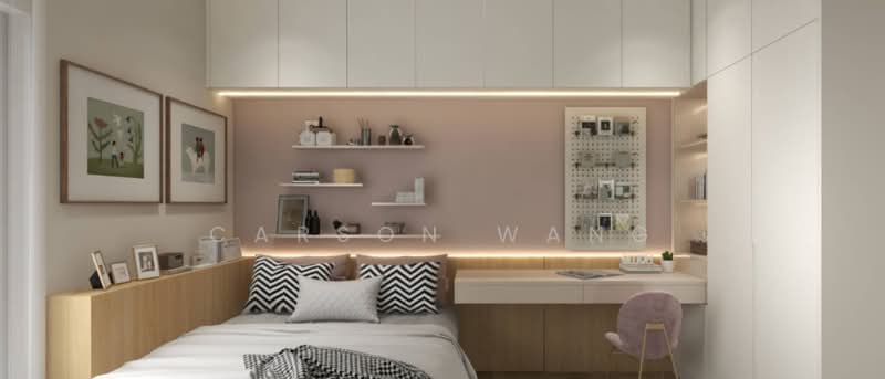Service Residence for Sale at Emerald 9 - Carson Wang - Bedroom - PropertyGuru.com.my