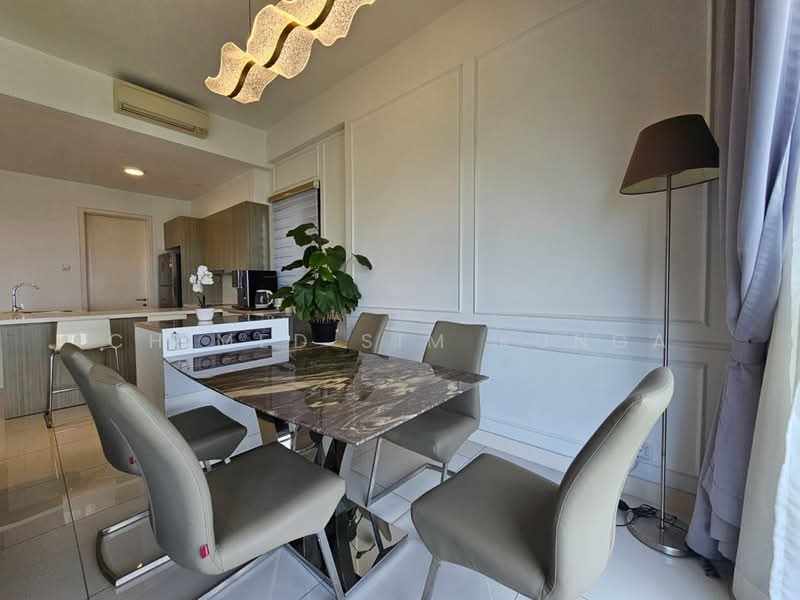Service Residence for Rent at Tropicana Gardens - Chimed Sim Kunga - Dining Room - PropertyGuru.com.my