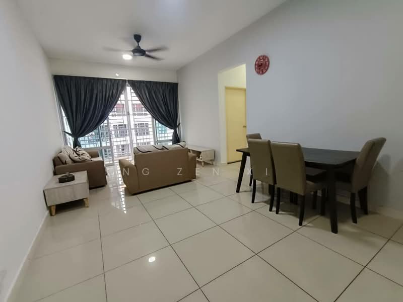 Service Residence for Sale at Greenfield Regency - NG ZEN XI - Living Room - PropertyGuru.com.my