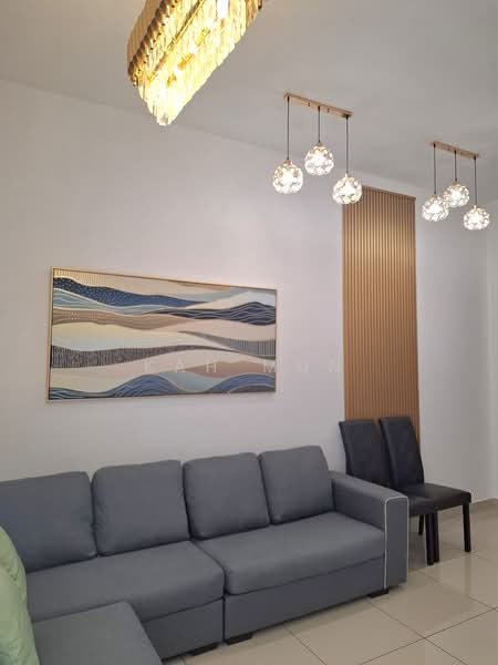 Service Residence for Rent at Zentro Residences Serviced Apartment - Kah Mun - Living Room - PropertyGuru.com.my