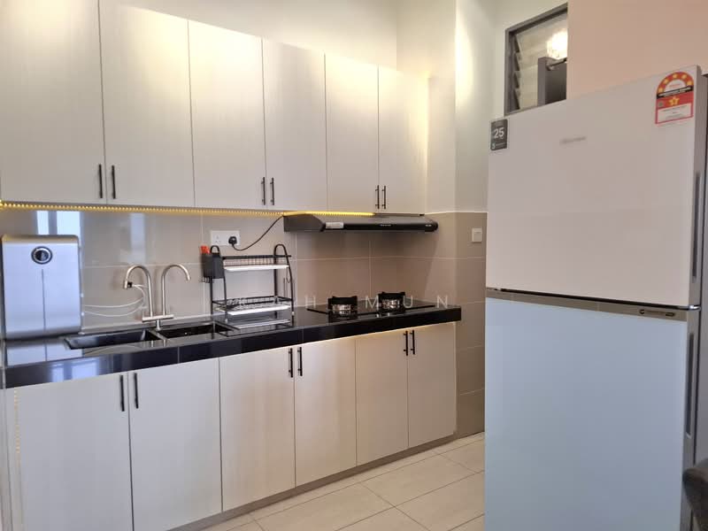 Service Residence for Rent at Zentro Residences Serviced Apartment - Kah Mun - Kitchen - PropertyGuru.com.my