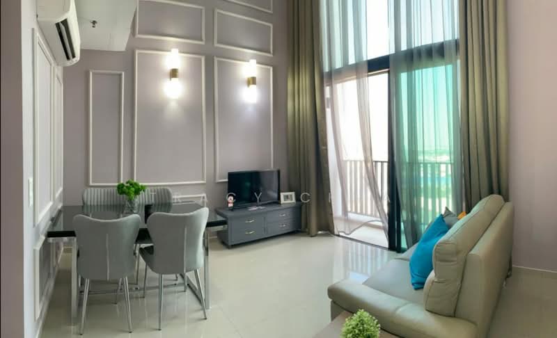 Service Residence for Rent at i-SOHO @ i-City - Tracy Chua - Living Room - PropertyGuru.com.my
