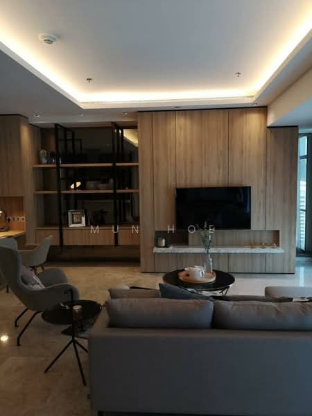 Servis Apartment untuk Dijual di The Ritz-Carlton Residences - Mun Hoe - Living Room - PropertyGuru.com.my