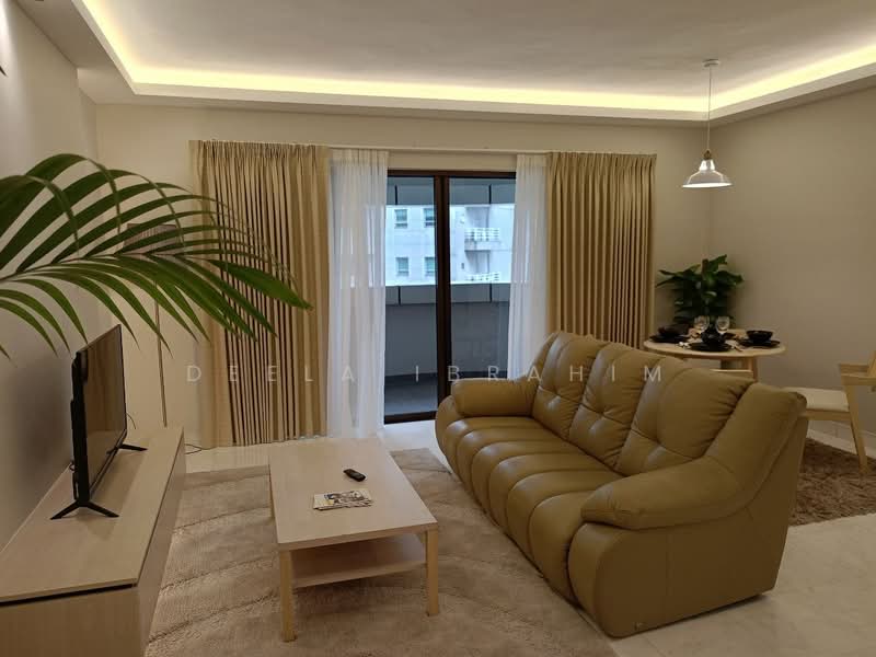 Condominium for Rent at UBN Apartment - Deela Ibrahim - Living Room - PropertyGuru.com.my