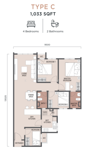 Servis Apartment untuk Disewa di You City 3 - KC KAW - PropertyGuru.com.my