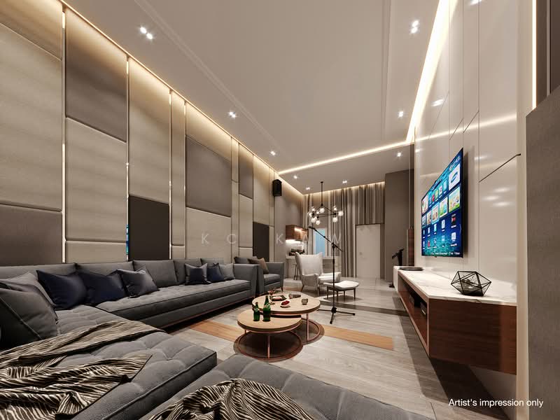 Servis Apartment untuk Disewa di You City 3 - KC KAW - Living Room - PropertyGuru.com.my