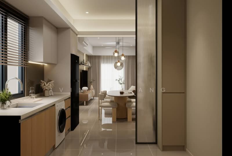Servis Apartment untuk Dijual di Conezion Residences - Vinnie Tang - Kitchen - PropertyGuru.com.my