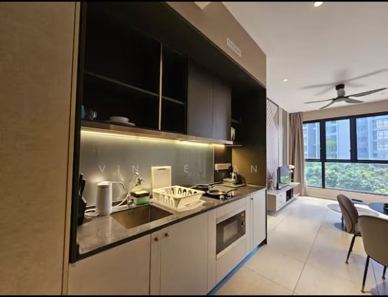 Servis Apartment untuk Dijual di Conezion Residences - Vinnie Tang - Kitchen - PropertyGuru.com.my