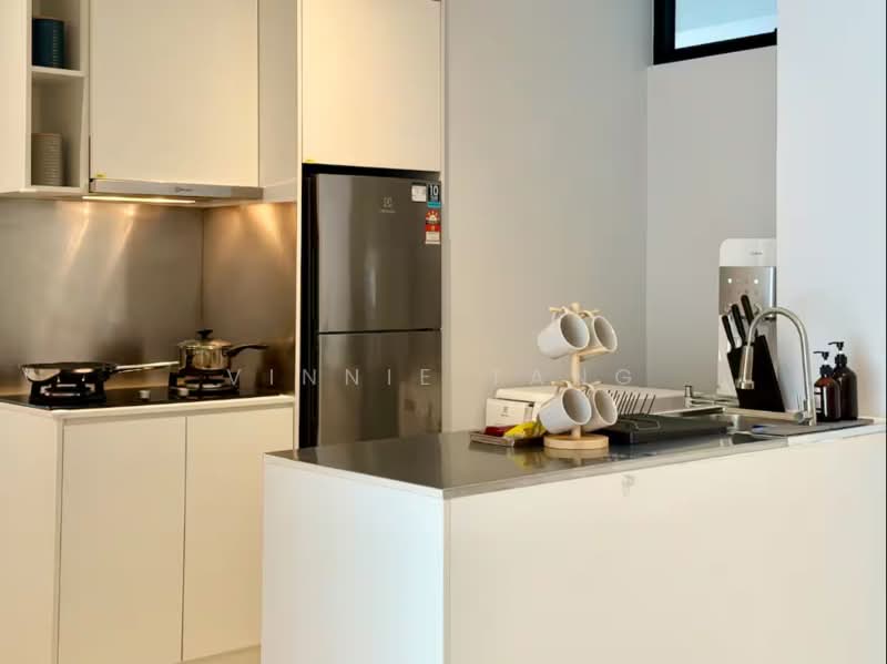 Servis Apartment untuk Dijual di Gaya Residency - Vinnie Tang - Kitchen - PropertyGuru.com.my