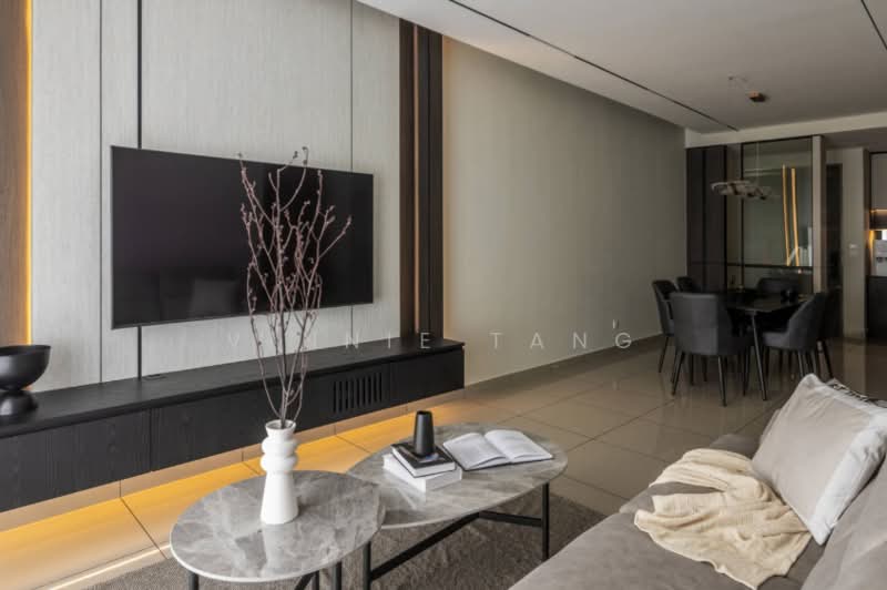 Servis Apartment untuk Dijual di Gaya Residency - Vinnie Tang - Living Room - PropertyGuru.com.my