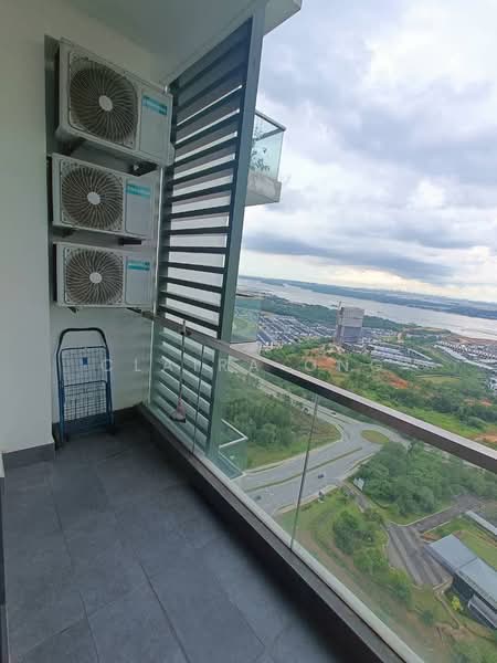 Service Residence for Sale at Green Haven - Claira Ong - Balcony - PropertyGuru.com.my