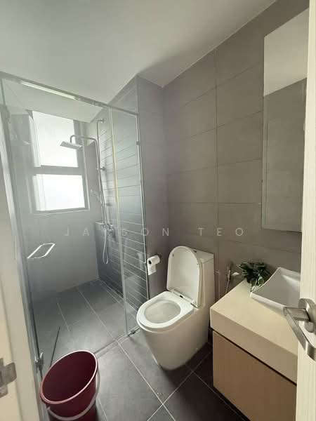 Service Residence for Rent at The M @ Medini Macrolink - Jayson Teo - Bathroom - PropertyGuru.com.my