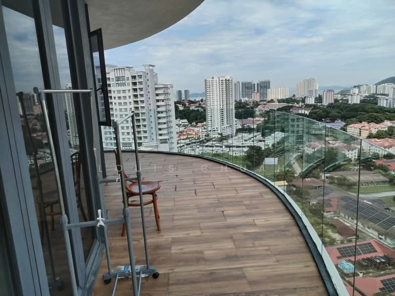 Servis Apartment untuk Disewa di Arte S - Louis Chuah - Balcony - PropertyGuru.com.my