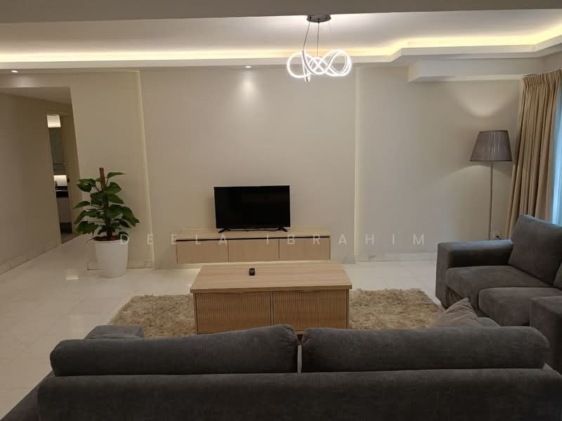 Condominium for Rent at UBN Apartment - Deela Ibrahim - Living Room - PropertyGuru.com.my