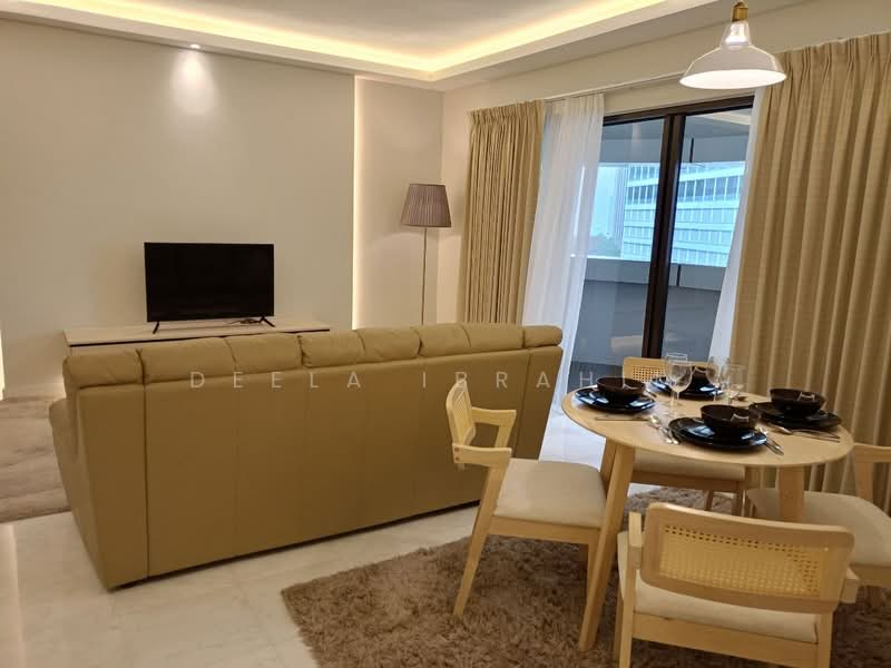 Condominium for Rent at UBN Apartment - Deela Ibrahim - Living Room - PropertyGuru.com.my