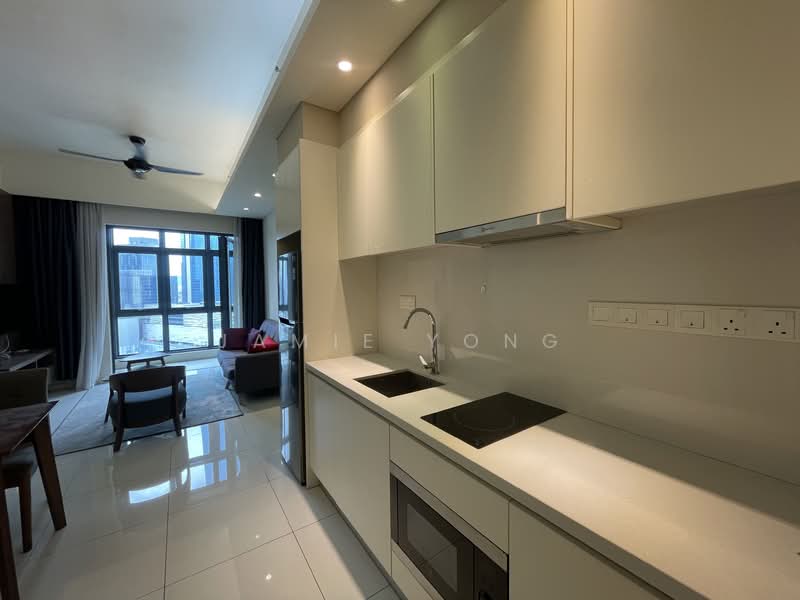 Servis Apartment untuk Disewa di Tribeca - Jamie Yong - Living Room - PropertyGuru.com.my