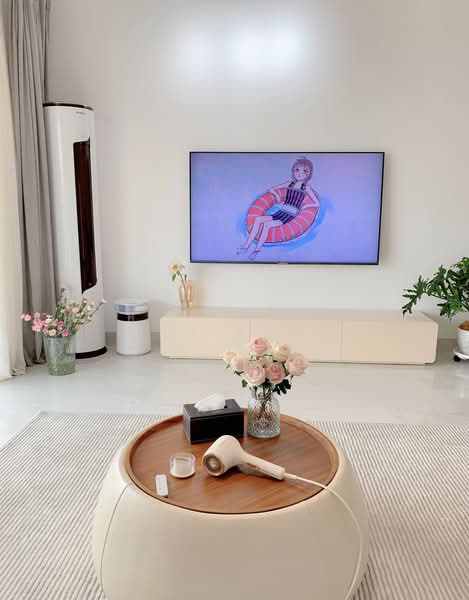 Condominium for Sale at Ayanna Resort Residences - Wei Kiat - Living Room - PropertyGuru.com.my