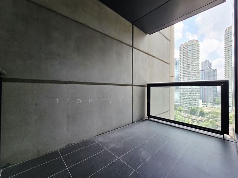 Kondominium untuk Disewa di Condominium @ The Troika - Teoh Yie Hao - Balcony - PropertyGuru.com.my