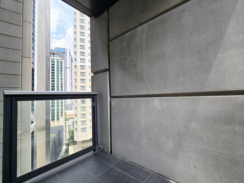 Kondominium untuk Disewa di Condominium @ The Troika - Teoh Yie Hao - Balcony - PropertyGuru.com.my
