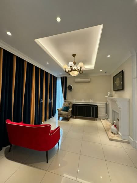 Rumah Banglo untuk Dijual di Minden Heights (Gelugor) - Amy Tan - Living Room - PropertyGuru.com.my