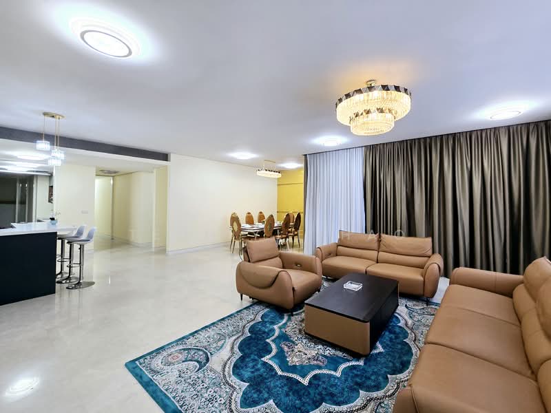 Kondominium untuk Disewa di Condominium @ The Troika - Teoh Yie Hao - Living Room - PropertyGuru.com.my