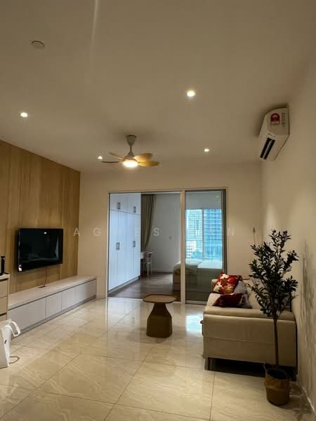Servis Apartment untuk Disewa di Quill Residence - Agnes Yan - Living Room - PropertyGuru.com.my
