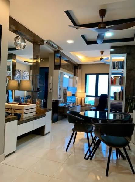Kediaman Servis untuk Disewa di Metropolitan Square Service Residence - Leon Teh - Living Room - PropertyGuru.com.my