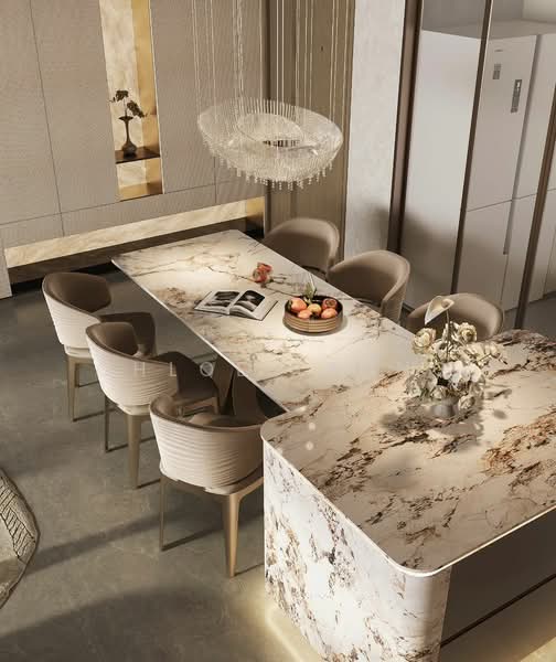 Servis Apartment untuk Dijual di Tujuh Residences - Chloe Leong - Dining Room - PropertyGuru.com.my