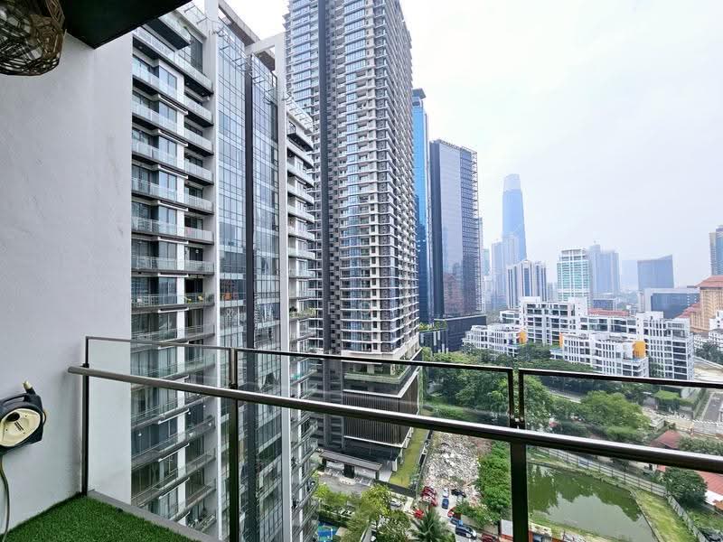Service Residence for Rent at Suria Stonor - Teoh Yie Hao - Balcony - PropertyGuru.com.my