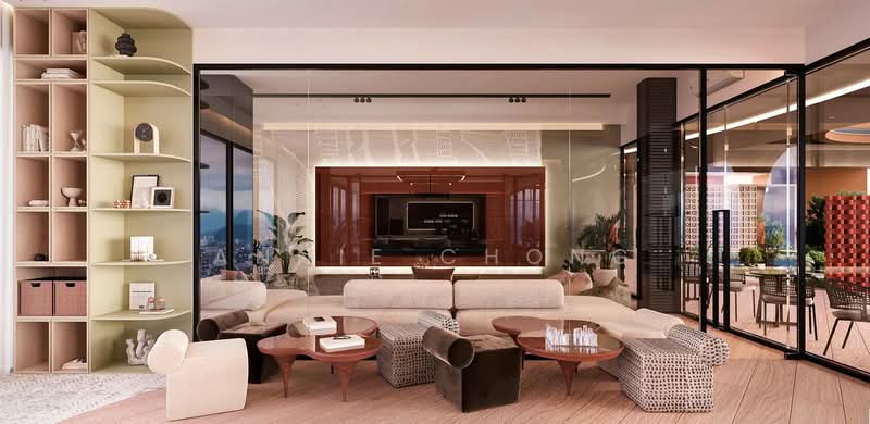 Servis Apartment untuk Dijual di Alderwood Residence - Annie Chong - Living Room - PropertyGuru.com.my