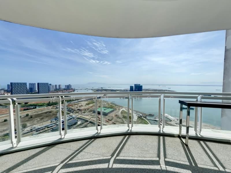 Kondominium untuk Dijual di Gurney Paragon - Winson Chong - Balcony - PropertyGuru.com.my