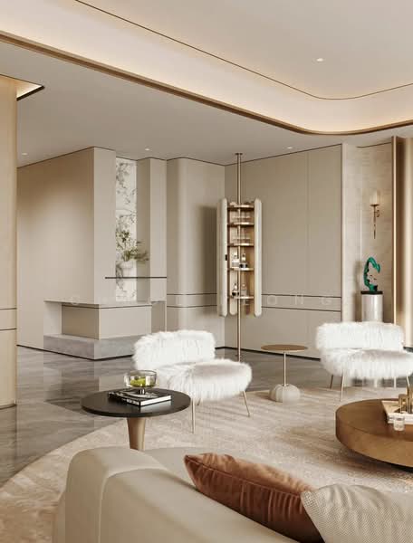 Servis Apartment untuk Dijual di Tujuh Residences - Chloe Leong - Living Room - PropertyGuru.com.my