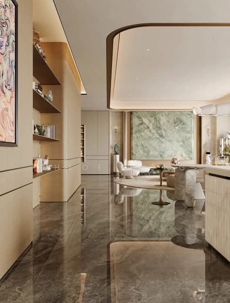 Servis Apartment untuk Dijual di Tujuh Residences - Chloe Leong - Living Room - PropertyGuru.com.my