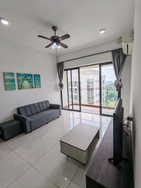 Kondominium untuk Disewa di Amberside @ Country Garden Danga Bay - Elvis Sim - Living Room - PropertyGuru.com.my